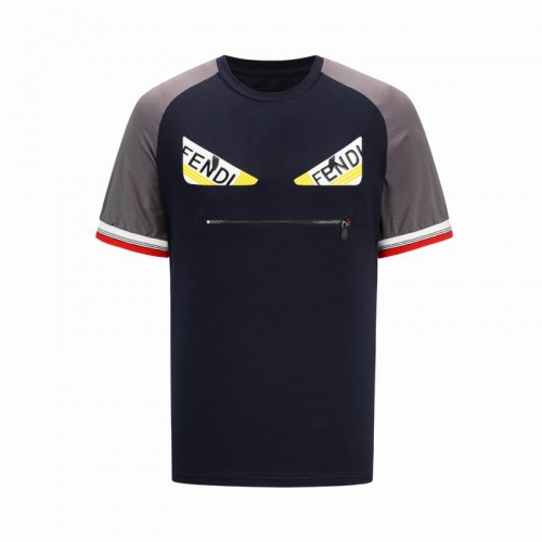 Fendi T-Shirts Short Sleeved For Men #468978 $39.00 USD, Wholesale Replica Fendi T-Shirts