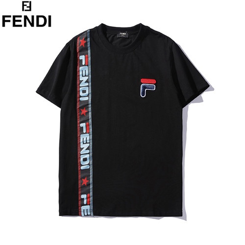 Fendi T-Shirts Short Sleeved For Men #468998 $32.00 USD, Wholesale Replica Fendi T-Shirts