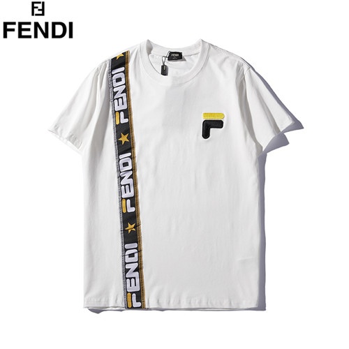 Fendi T-Shirts Short Sleeved For Men #468999 $32.00 USD, Wholesale Replica Fendi T-Shirts