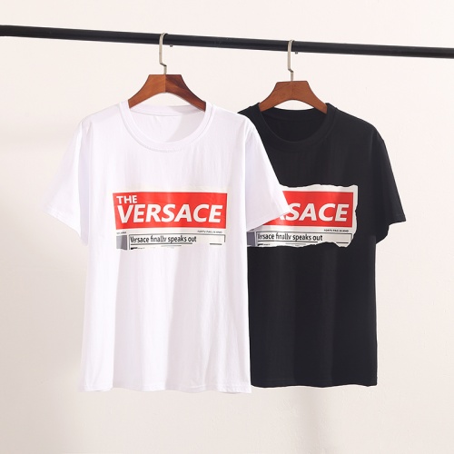 Replica Versace T-Shirts Short Sleeved For Men #469104 $29.00 USD for Wholesale
