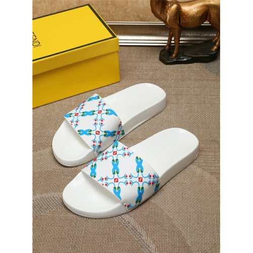 Fendi Fashion Slippers For Men #469335 $39.00 USD, Wholesale Replica Fendi Slippers