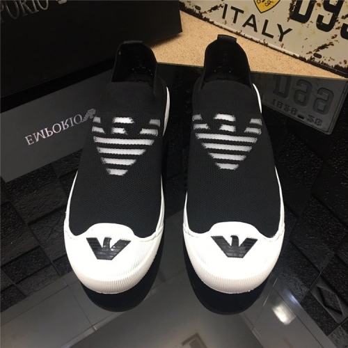 Replica Armani Casual Shoes For Men #469362 $68.00 USD for Wholesale