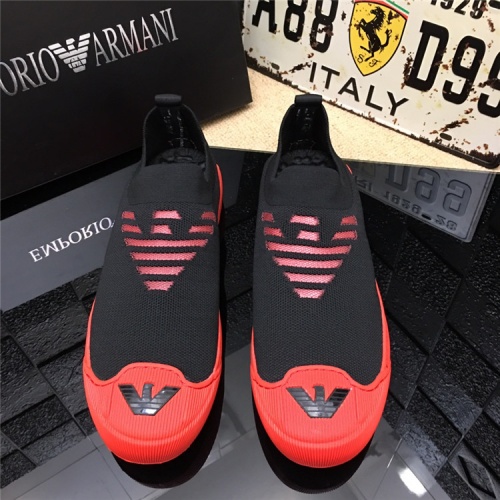 Replica Armani Casual Shoes For Men #469363 $68.00 USD for Wholesale