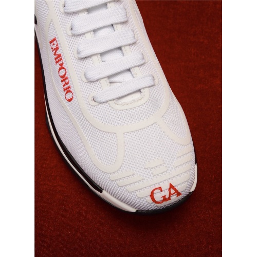 Replica Armani Casual Shoes For Men #469390 $78.00 USD for Wholesale