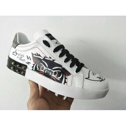 Dolce&amp;Gabbana DG Casual Shoes For Women #469652 $85.00 USD, Wholesale Replica Dolce &amp; Gabbana D&amp;G Casual Shoes