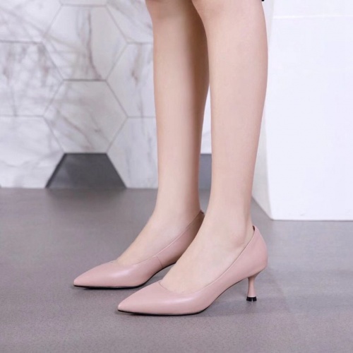 Replica Prada High-heeled Shoes For Women #469912 $68.00 USD for Wholesale