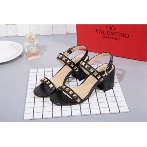 Valentino High-Heeled Sandal For Women #469919 $65.00 USD, Wholesale Replica Valentino Sandal