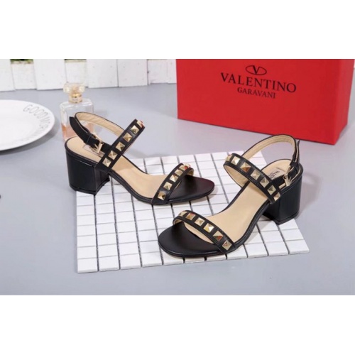 Replica Valentino High-Heeled Sandal For Women #469919 $65.00 USD for Wholesale