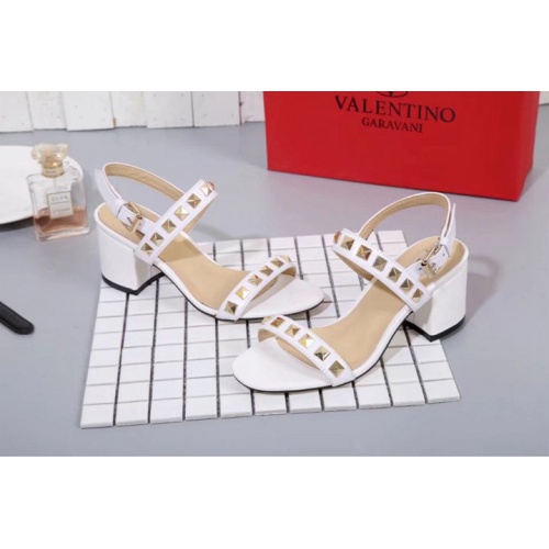 Replica Valentino High-Heeled Sandal For Women #469920 $65.00 USD for Wholesale