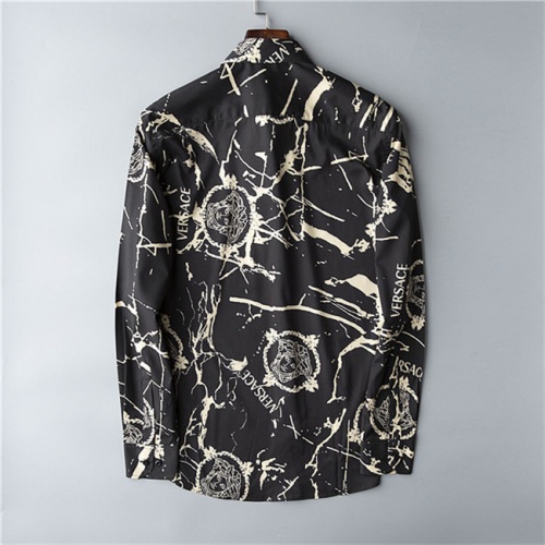 Replica Versace Shirts Long Sleeved For Men #469986 $39.00 USD for Wholesale