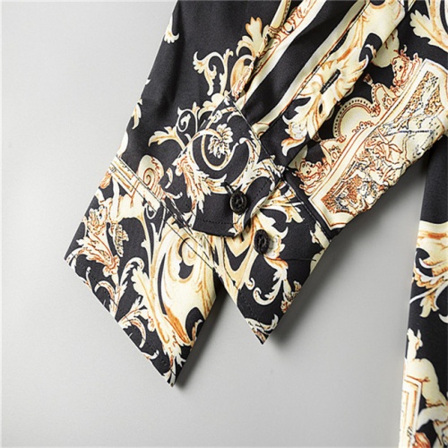 Replica Versace Shirts Long Sleeved For Men #469987 $39.00 USD for Wholesale