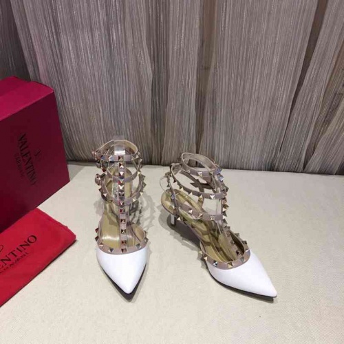 Replica Valentino High-Heeled Sandal For Women #470561 $78.00 USD for Wholesale