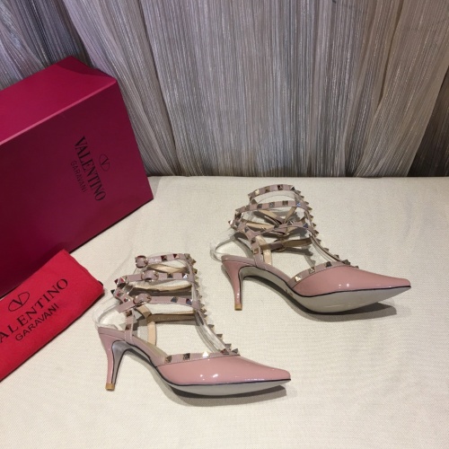 Replica Valentino High-Heeled Sandal For Women #470566 $78.00 USD for Wholesale