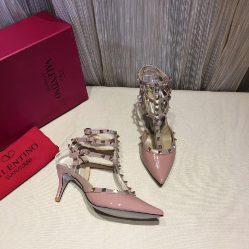 Replica Valentino High-Heeled Sandal For Women #470566 $78.00 USD for Wholesale