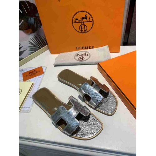 Hermes Fashion Slippers For Women #470626 $82.00 USD, Wholesale Replica Hermes Slippers