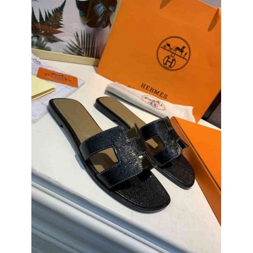 Hermes Fashion Slippers For Women #470628 $82.00 USD, Wholesale Replica Hermes Slippers