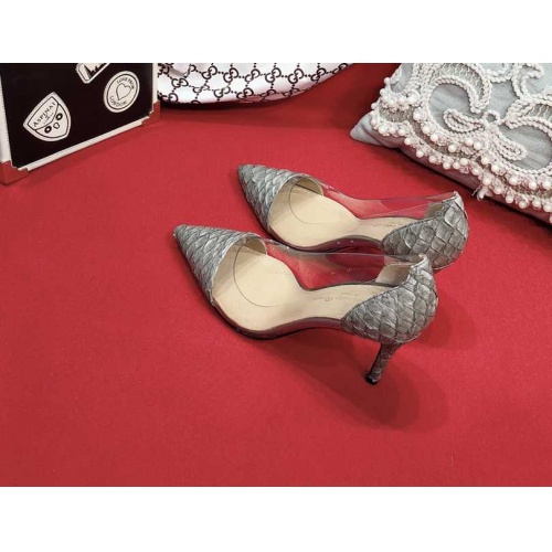 Replica Gianmarco Lorenzi High-heeled Shoes For Women #470701 $108.00 USD for Wholesale