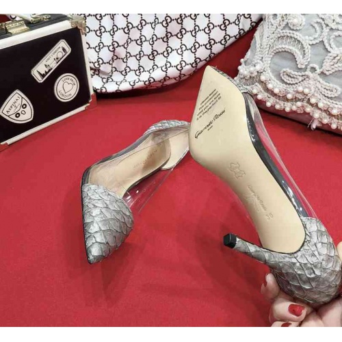 Replica Gianmarco Lorenzi High-heeled Shoes For Women #470702 $108.00 USD for Wholesale
