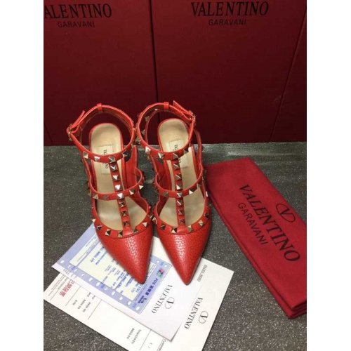 Replica Valentino Fashion Sandal For Women #470949 $92.00 USD for Wholesale