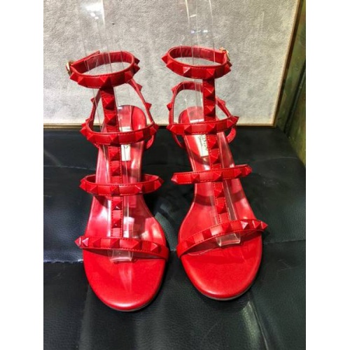 Replica Valentino Fashion Sandal For Women #470976 $85.00 USD for Wholesale