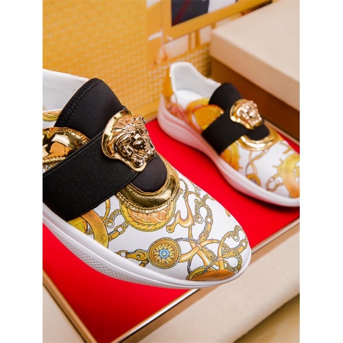 Replica Versace Casual Shoes For Men #471481 $71.00 USD for Wholesale