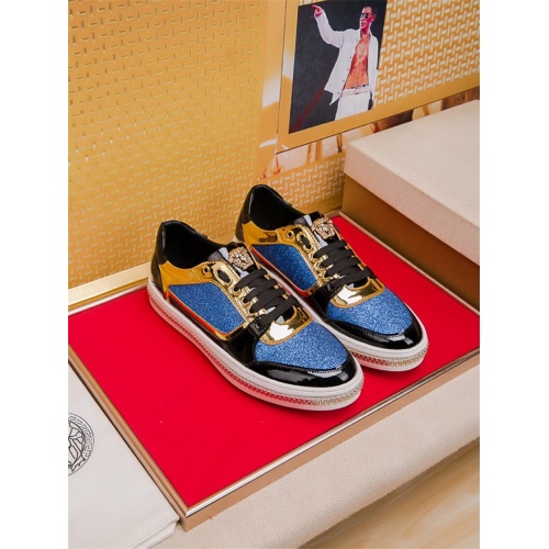 Versace Casual Shoes For Men #471493 $77.00 USD, Wholesale Replica Versace Flat Shoes