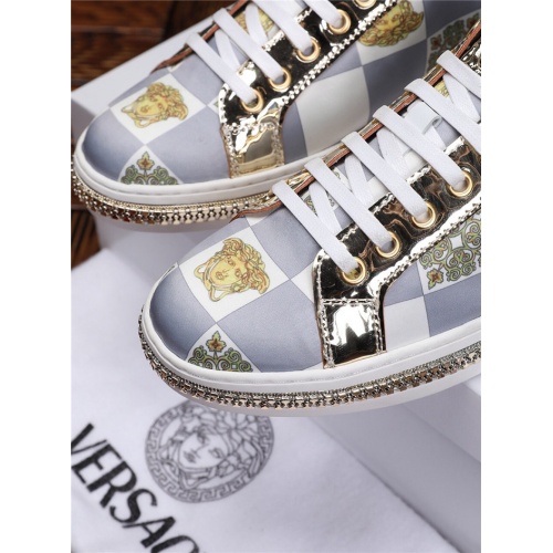 Replica Versace Casual Shoes For Men #471788 $80.00 USD for Wholesale