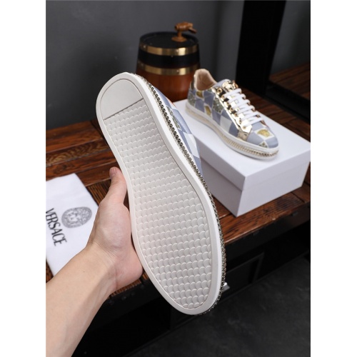 Replica Versace Casual Shoes For Men #471788 $80.00 USD for Wholesale