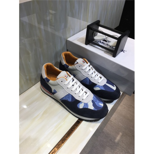 Replica Moncler Casual Shoes For Men #471858 $80.00 USD for Wholesale