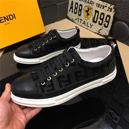 Replica Fendi Casual Shoes For Men #472707 $75.00 USD for Wholesale