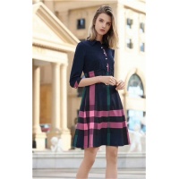 $89.50 USD Burberry Dresses Middle Sleeved For Women #469388