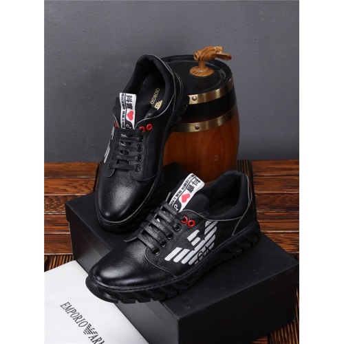 Replica Armani Casual Shoes For Men #473831 $78.00 USD for Wholesale