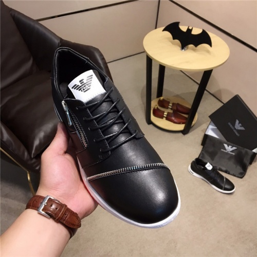 Replica Armani Casual Shoes For Men #473861 $80.00 USD for Wholesale