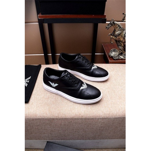 Replica Armani Casual Shoes For Men #473882 $75.00 USD for Wholesale