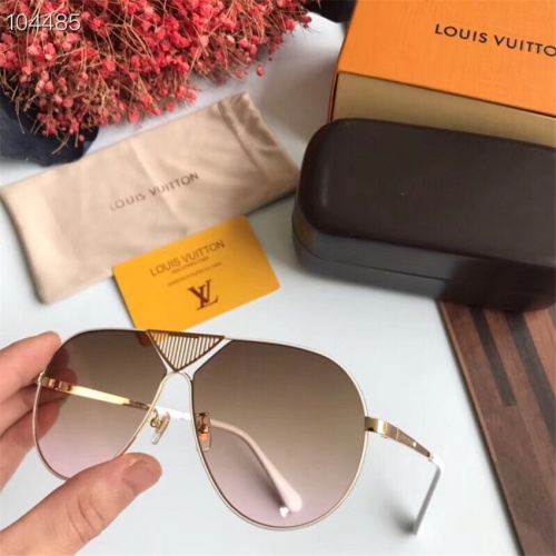 Louis Vuitton LV AAA Quality Sunglasses #474565 $68.00 USD, Wholesale Replica Louis Vuitton AAA Quality Sunglasses