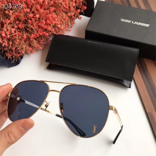 Yves Saint Laurent YSL AAA Quality Sunglasses #474982 $68.00 USD, Wholesale Replica Yves Saint Laurent YSL AAA Quality Sunglasses
