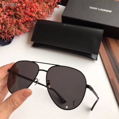 Yves Saint Laurent YSL AAA Quality Sunglasses #474984 $68.00 USD, Wholesale Replica Yves Saint Laurent YSL AAA Quality Sunglasses