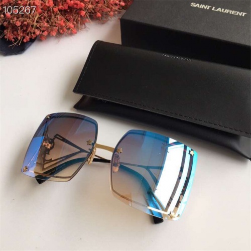 Yves Saint Laurent YSL AAA Quality Sunglasses #474994 $64.00 USD, Wholesale Replica Yves Saint Laurent YSL AAA Quality Sunglasses