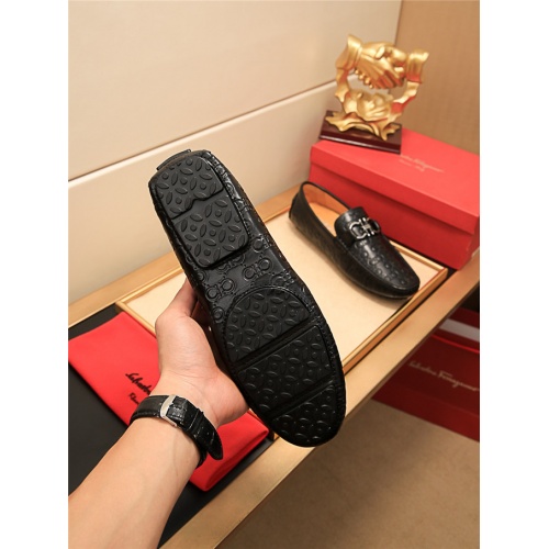 Replica Salvatore Ferragamo SF Leather Shoes For Men #475195 $72.00 USD for Wholesale