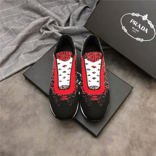 Replica Prada Casual Shoes For Men #475239 $82.00 USD for Wholesale