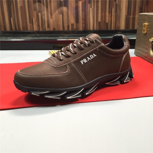 Replica Prada Casual Shoes For Men #475241 $78.00 USD for Wholesale