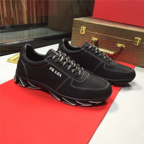 Prada Casual Shoes For Men #475242 $78.00 USD, Wholesale Replica Prada Flat Shoes