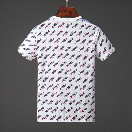 Replica Fendi T-Shirts Short Sleeved For Men #476575 $29.00 USD for Wholesale