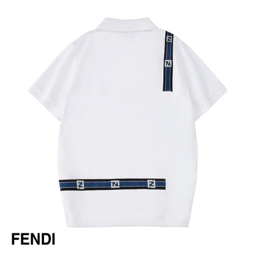 Replica Fendi T-Shirts Short Sleeved For Men #476963 $36.50 USD for Wholesale