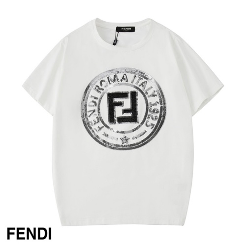 Fendi T-Shirts Short Sleeved For Men #476964 $32.00 USD, Wholesale Replica Fendi T-Shirts