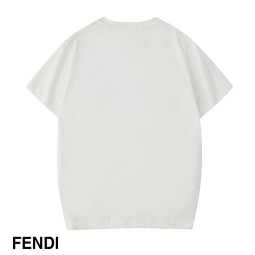 Replica Fendi T-Shirts Short Sleeved For Men #476964 $32.00 USD for Wholesale