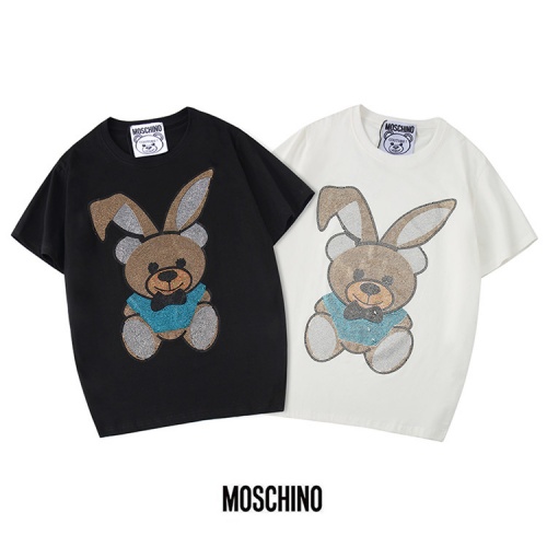 Replica Moschino T-Shirts Short Sleeved For Men #477166 $34.00 USD for Wholesale