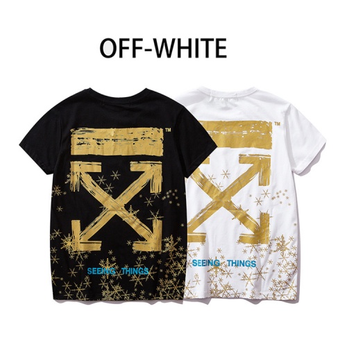Replica Off-White T-Shirts Short Sleeved For Men #477213 $29.00 USD for Wholesale