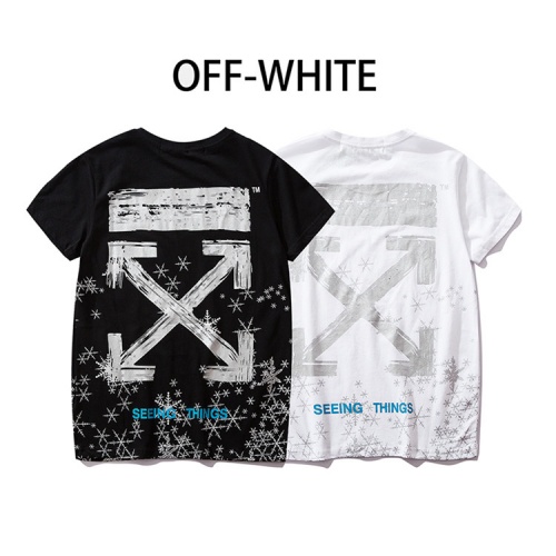 Replica Off-White T-Shirts Short Sleeved For Men #477215 $29.00 USD for Wholesale