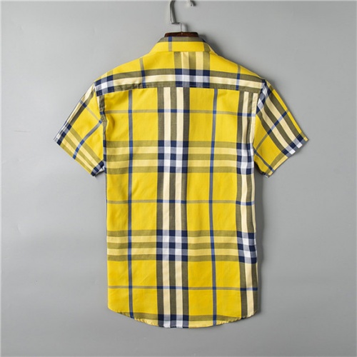 Burberry Shirts Short Sleeved For Men #477325 $34.00 USD, Wholesale Replica Burberry Shirts